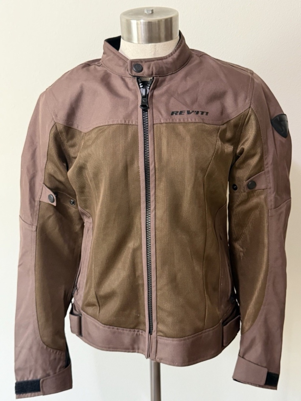 NWOT Revit Eclipse Women's Motorcycle Jacket Brown, size 40 (8)